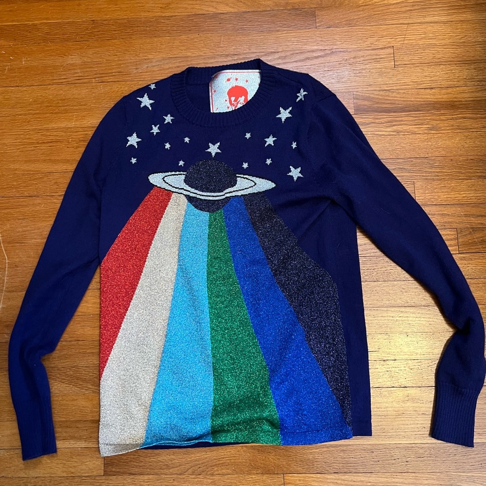 Stoned immaculate David Bowie sweater